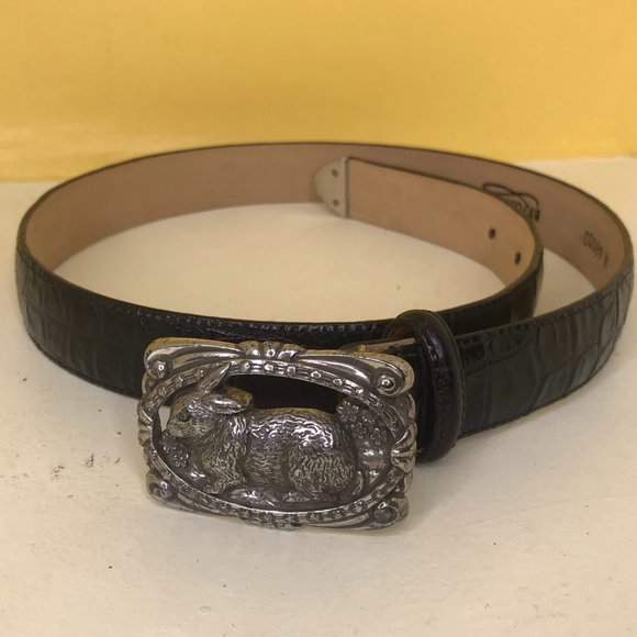 rabbit belt buckle